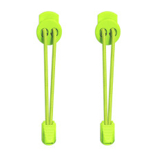 Elastische schoenveters - 3mm Neon Geel