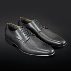 Zwarte ¨Strikloze¨ schoenveters voor nette schoenen