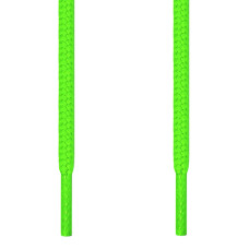 Ronde fluo groene schoenveters