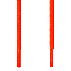 Ronde fluo oranje schoenveters