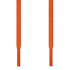 Ronde oranje schoenveters