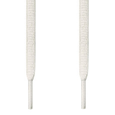Ovale witte schoenveters