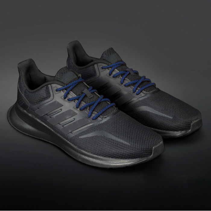 Adidas Yeezy - Veters Zwart met Blauw