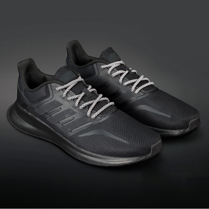 Adidas Yeezy - Schoenveters  Zwart met Wit
